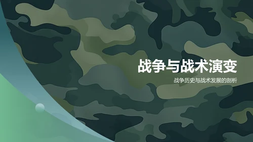 绿色军事知识科普PPT模板