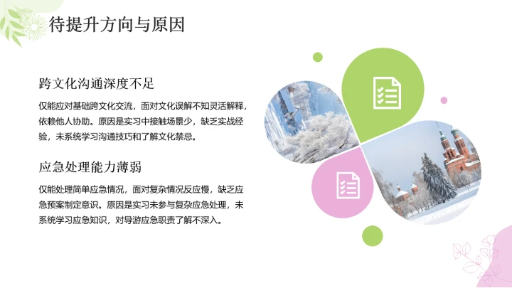 英语专业英语导游大学生职业生涯发展展示PPT模版