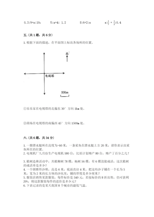 冀教版小升初数学模拟试题附完整答案【名校卷】.docx