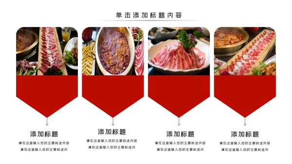 火锅餐饮美食文化火锅加盟连锁商务PPT模板
