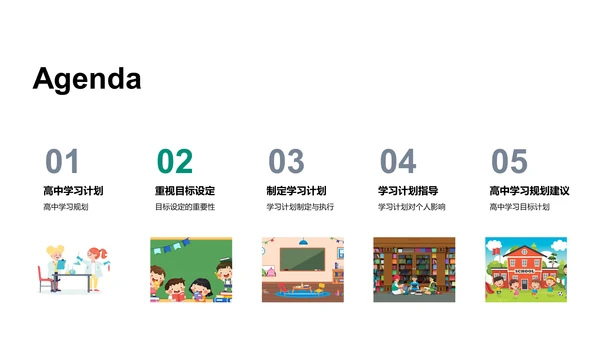 高中学习策略讲座PPT模板