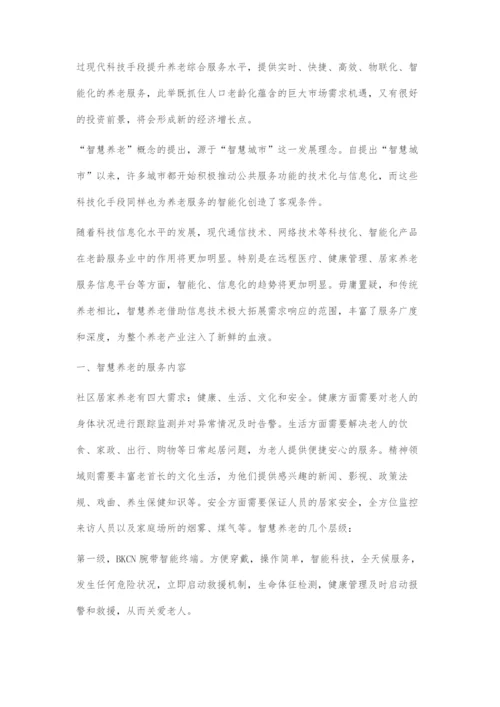 发展智慧养老产业-带动经济增长与就业.docx
