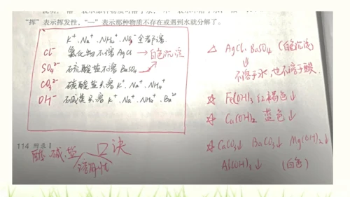 人教版九年级化学下册第十一单元 盐 化肥复习课件(共23张PPT)