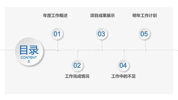 极简淡雅工作总结新年计划通用PPT