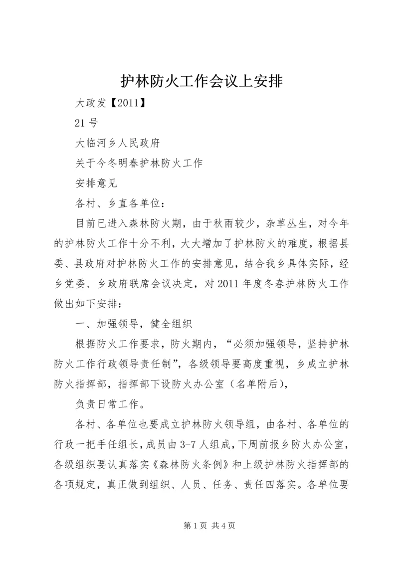 护林防火工作会议上安排 (2).docx