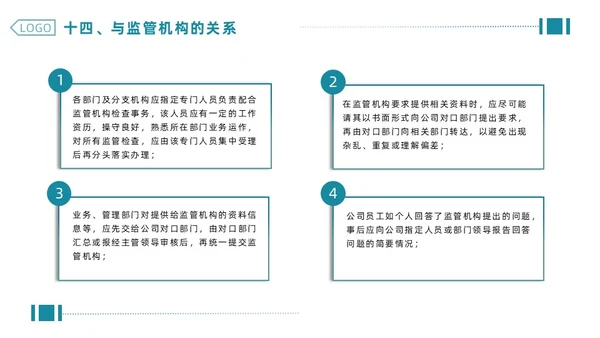 绿色简约商务企业合规管理PPT合规培训