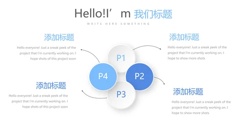 蓝色简约医院院长工作总结报告动态PPT