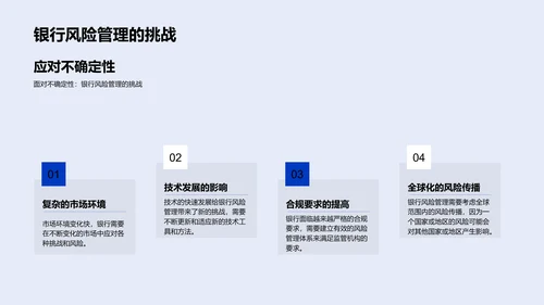 银行风险管理培训PPT模板