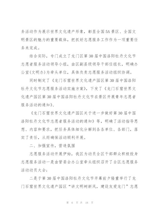 社区志愿者工作总结5篇.docx