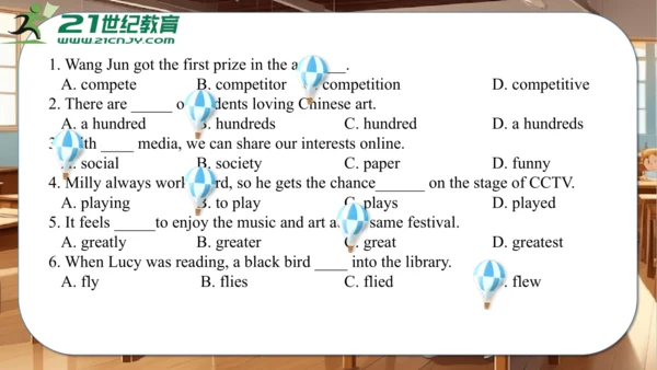 Unit 2 More than fun Reading for writing 课件-新外研版（2