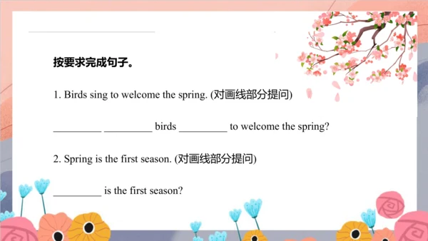 Unit 6 There are four seasons in a year Lesson 31 