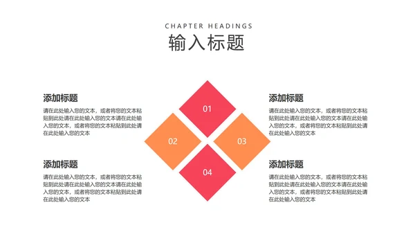 小清新渐变金融总结汇报PPT模板