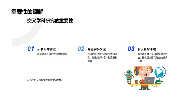 交叉学科答辩报告PPT模板