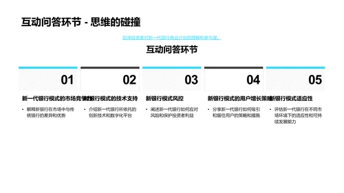 新银行模式解析PPT模板