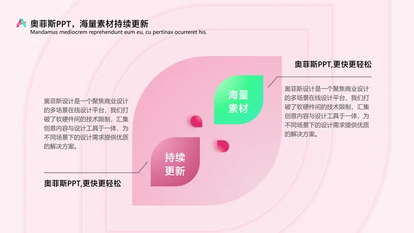 商务风通用红色扁平咨询报告PPT套装