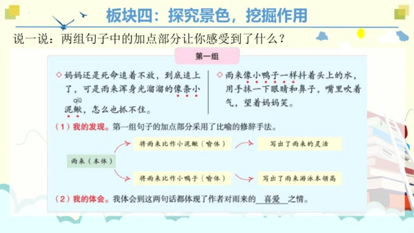 统编版四下 第六单元 第三课时 重点讲练一（大单元课件）