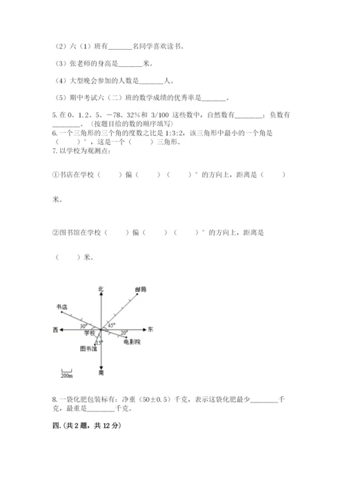 小升初数学综合模拟试卷【精练】.docx