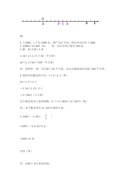 成都外国语学校小升初数学试卷及1套完整答案.docx