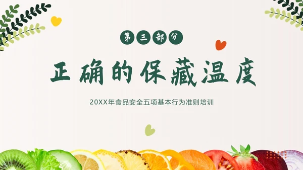 食品安全日食品安全五项基本行为准则PPT课件食品安全宣传周