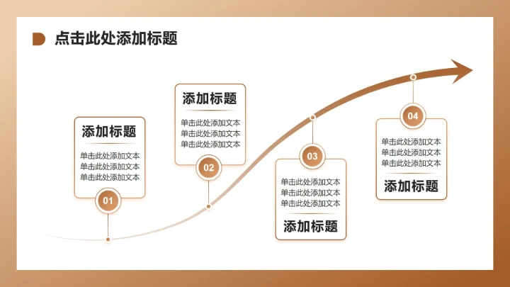 棕色简约风大学生职业生涯规划PPT模板