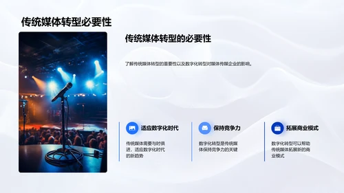 媒体数字化转型策略PPT模板