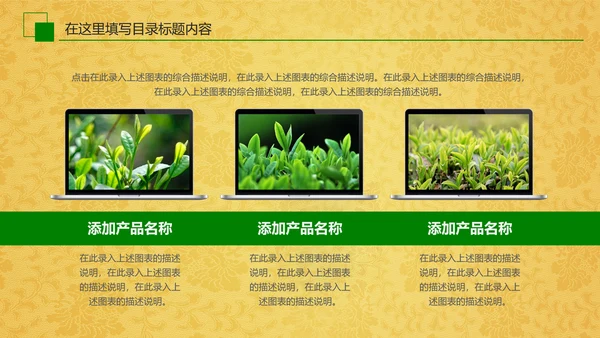 中国茶文化茶道展示茶知识PPT模板