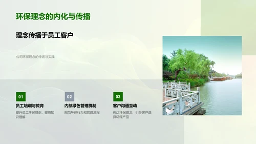 绿色旅游策划PPT模板