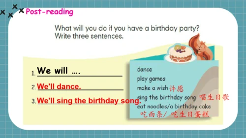 Unit 3 My school calendar Part C Start to read&sto