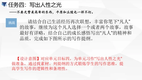 第三单元大单元作业设计课件-2023-2024学年统编版语文七年级下册(共33张PPT)