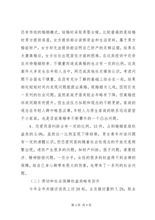 妇联维权新路径信访调研报告.docx