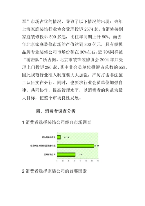 家庭装修项目创业计划书.docx