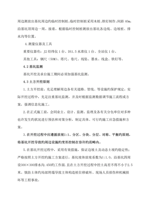 基坑土方开挖综合施工专题方案.docx