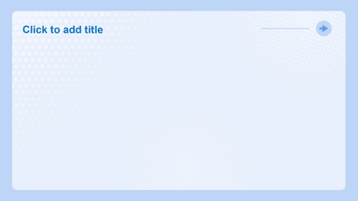 蓝色简约风次元少女自我介绍PPT主题