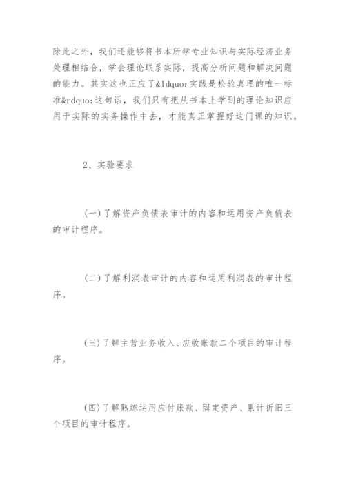 实验的审计报告.docx