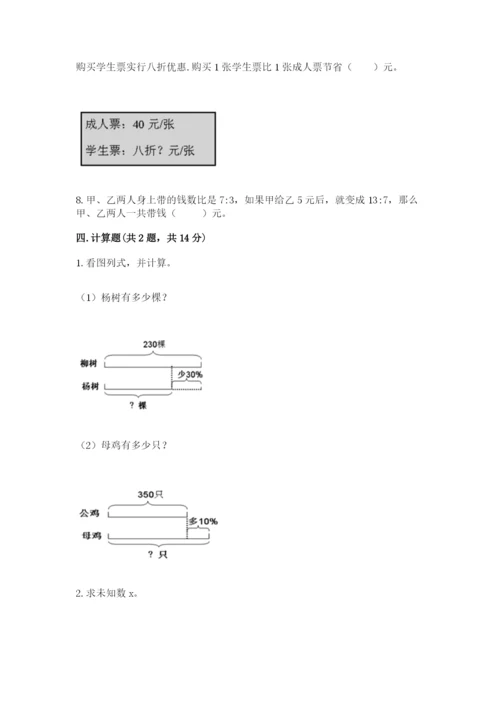 灌云县六年级下册数学期末测试卷必考题.docx