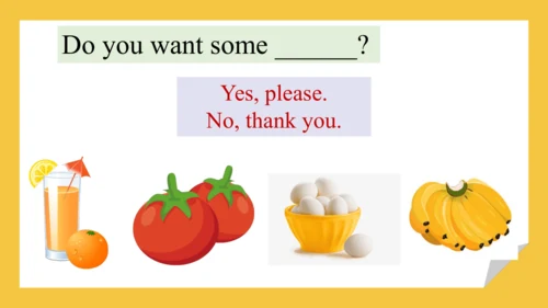 Module 4 Unit 1 Do you want some rice? 课件(共34张PPT)