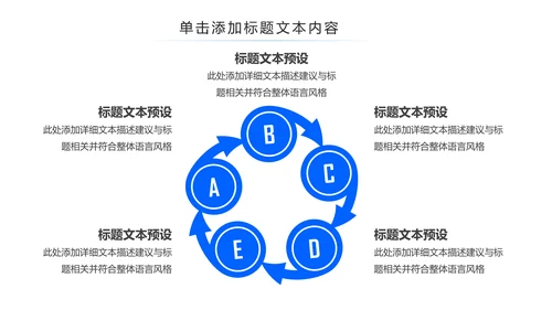 蓝色金融投资理财保险商务工作报告PPT模板