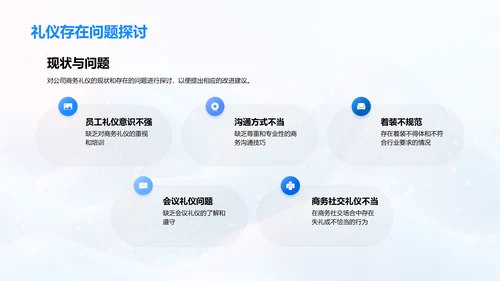 金融业商务礼仪提升PPT模板
