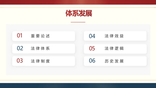 红色大气法律宪法宣传学习介绍PPT