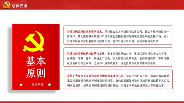 关于新时代加快完善社会主义市场经济体制的意见ppt