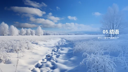 大雪节气农事指南