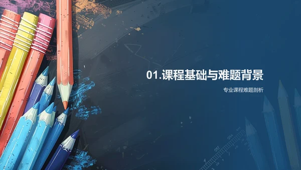 专业难题攻克报告PPT模板