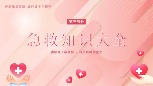 5月8日世界红十字日红十字精神红十字会PPT课件