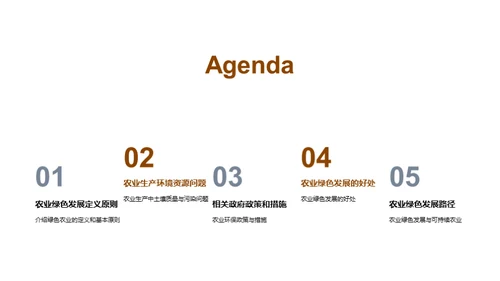 绿色农业之路