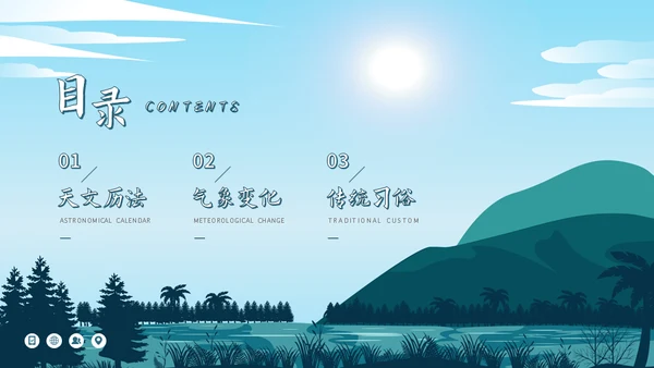 白露二十四节气介绍通用PPT模板