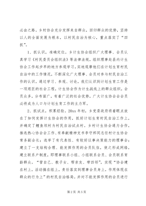 乡镇计划生育协会工作总结.docx