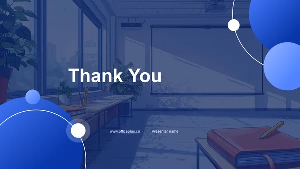 学期成绩总结与目标规划PPT模板