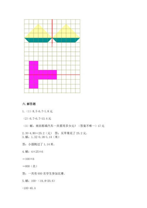 人教版四年级下册数学期末测试卷（考点梳理）word版.docx