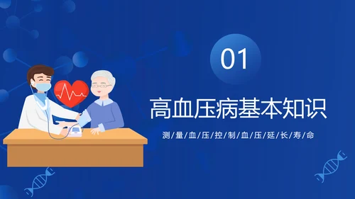 患者就诊预防高血压知识医院PPT课件模板