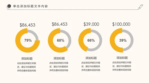金融理财创业投资银行证券PPT模板